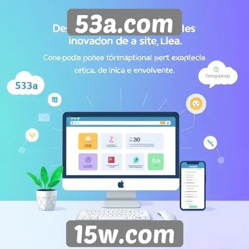 Funcionalidades inovadoras do site 53a.com