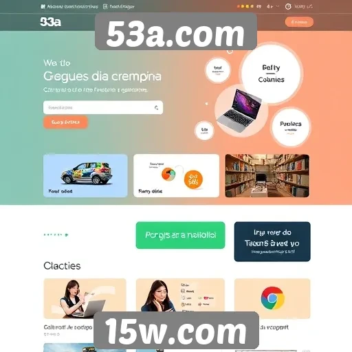 Navegação intuitiva em 53a.com atrai novos usuários
